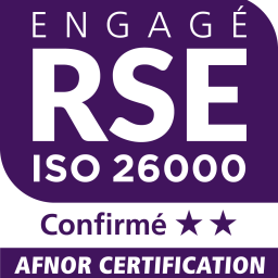 Logo Engagé RSE ISO 26000 Confirmé