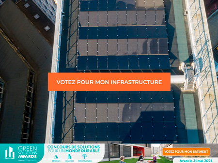 Centrale Photovoltaïque Nantes Poste Green Solutions Awards