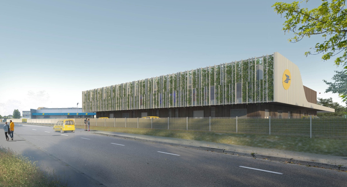 Perspective de la plate forme de Brest