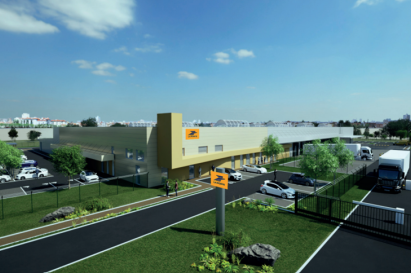 Perspective de la plateforme de Maizieres les Metz