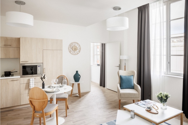 Résidence Services Séniors de Brest - Photo de l'intérieur d'un appartement