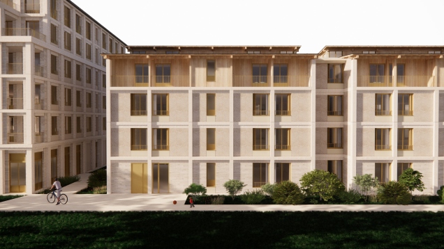 Perspectives Mérignac Façade Est