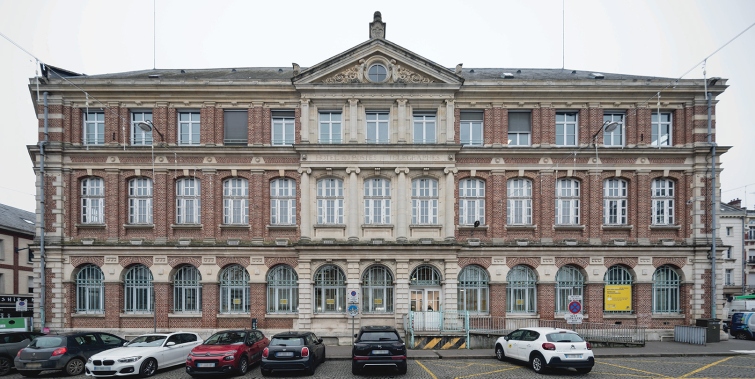 Photo de la façade de la future Résidence Services Seniors d'Amiens