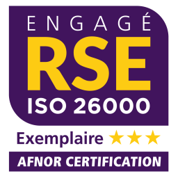 Logo Engagé RSE Niveau Exemplaire