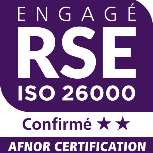 Certification AFNOR ISO 26000 « Engagé RSE niveau confirmé »