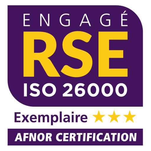 Logo Engagé RSE Niveau Exemplaire