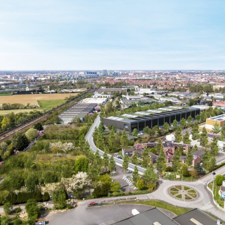 Hôtel de Logistique Urbaine Lezennes  Crédit Anne Demians